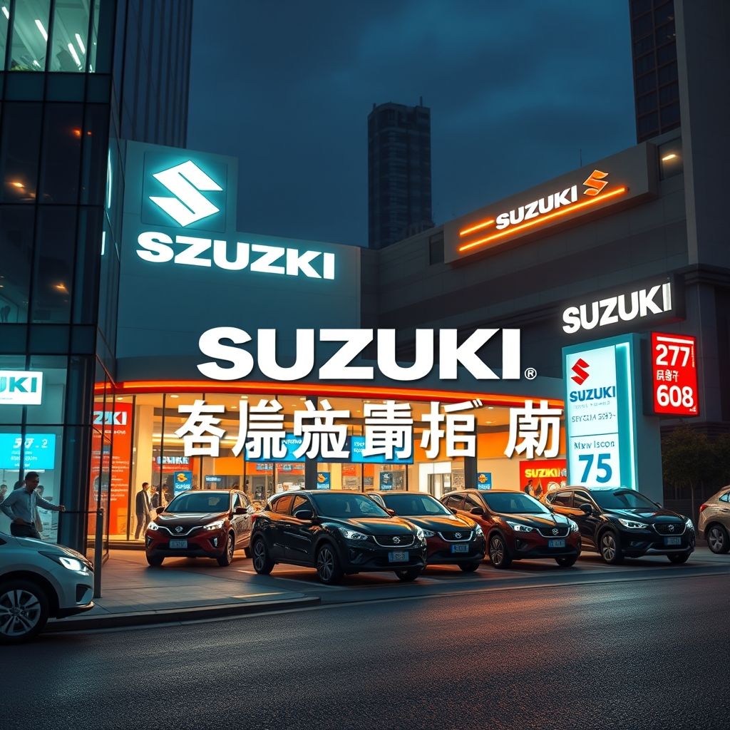 รวมโชว์รูม และศูนย์บริการ SUZUKI ทุกสาขา ทั่วประเทศไทย 2025/2568
